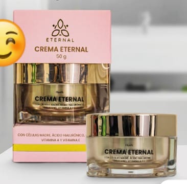 CREMA ETERNAL CON CELULAS MADRE Y ACIDO HIALURONICO